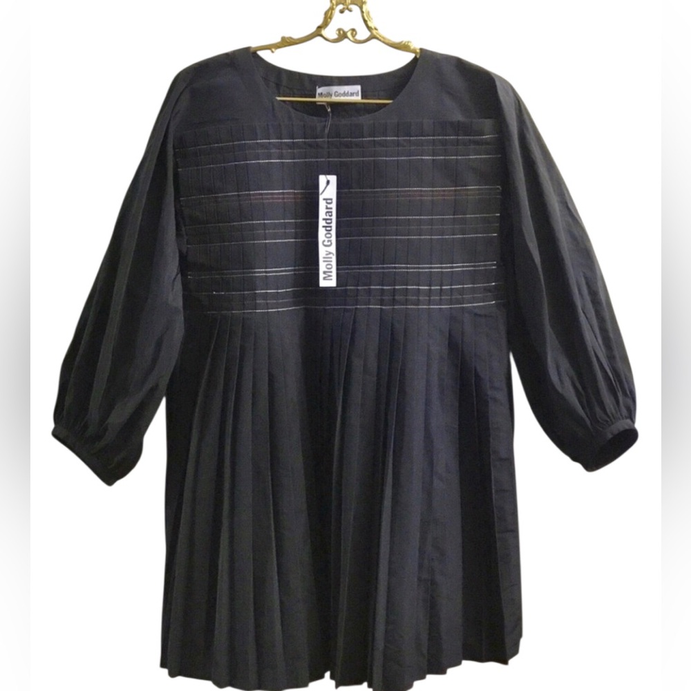 💗RARE NWT HAUTE COUTURE MOLLY GODDARD pleated dress💗